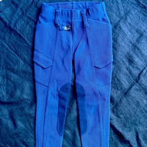 Irideon Cargo Knee Patch Breeches Navy Peacoat Blue X-Small